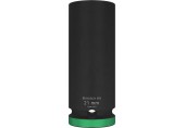 BOSCH PRO Impact Steckschlüsselsatz, 1/2", 21 mm, tief 2608003052