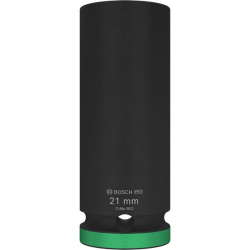 BOSCH PRO Impact Steckschlüsselsatz, 1/2", 21 mm, tief 2608003052