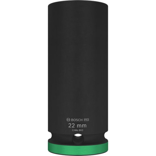 BOSCH PRO Impact Steckschlüsselsatz, 1/2", 22 mm, tief 2608003053