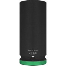 BOSCH PRO Impact Steckschlüsselsatz, 1/2", 24 mm, tief 2608003055