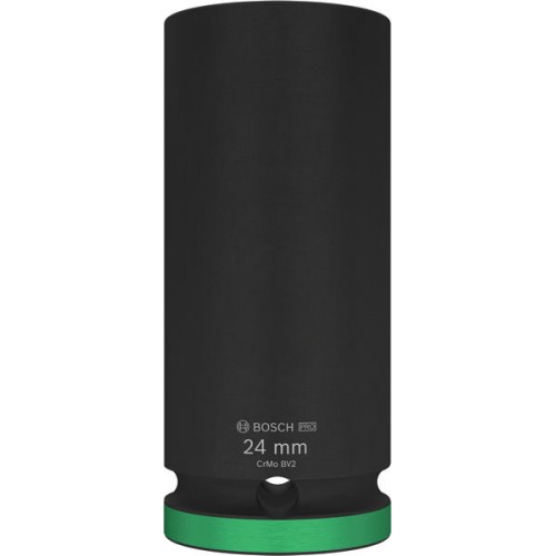 BOSCH PRO Impact Steckschlüsselsatz, 1/2", 24 mm, tief 2608003055