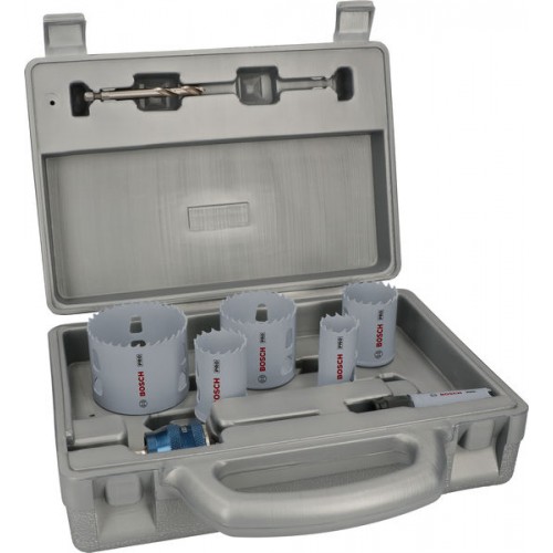 BOSCH PRO Multi Material PC Plus Lochsägen-Set, 20, 25, 64 mm, 9-tlg. 2608594435