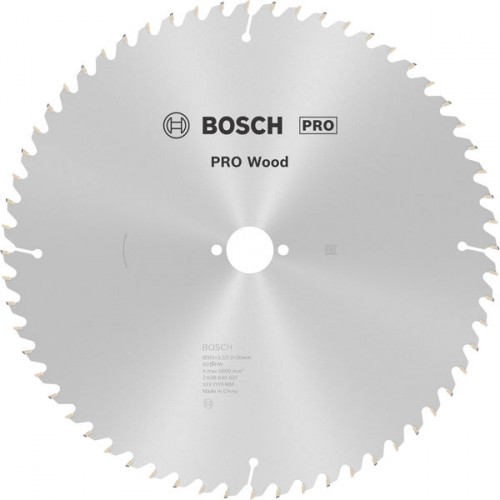 BOSCH PRO Wood Kreissägeblatt, 315 x 3,2 x 30 mm, T80 2608640651