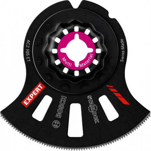 BOSCH EXPERT MultiMaterial Segment Blade ACZ 105 ET Blatt, 1 Stück 2608664208 BOSCH EXPERT MultiMaterial Segment Blade ACZ 105 ET Blatt, 1 Stück 2608664208