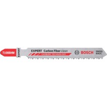 BOSCH EXPERT ‘Carbon Fiber Clean’ T 108 BHM Stichsägeblatt, 3 Stück 2608900565