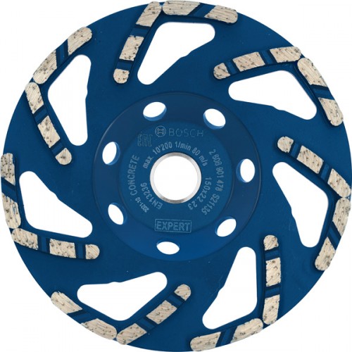 BOSCH EXPERT Concrete Diamanttopfscheibe, 150 × 22,23 × 4,5 mm 2608901478