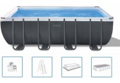 INTEX Ultra XTR Frame Pools Set Ultra Schwimmbad 549x274x132 cm mit sandfilter 26356NP