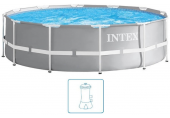 INTEX PRISM FRAME POOLS Schwimmbad 305 x 76 cm filterpumpe 26702GN