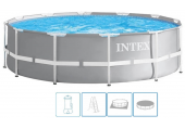 INTEX PRISM FRAME POOLS SET Schwimmbad 427 x 107 cm filterpumpe 26720GN