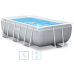 INTEX PRISM FRAME RECTANGULAR PREMIUM POOLS 400 x 200 x 100 cm mit filteranlage 26788GN