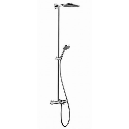 Hansgrohe Showerpipe Raindance 240 Wannenthermostat, Brausearm 35 cm chrom 27142000