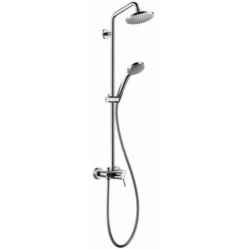 Hansgrohe Croma 100 1jet Showerpipe, mit Einhebelmischer 27154000