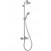 Hansgrohe Croma 100 Showerpipe EcoSmart mit Ecostat S und Kopfbrause 160 mm 27159000