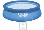 INTEX Easy Set Pool Schwimmbecken 244 x 61 cm mit kartuschenfilteranlage 28108GN