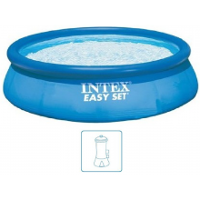 INTEX Easy Set Pool Schwimmbecken 366 x 76 cm mit kartuschenfilteranl 28132NP
