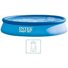INTEX Easy Set Pool Schwimmbecken 396 x 84 cm filterpumpe 28142GN