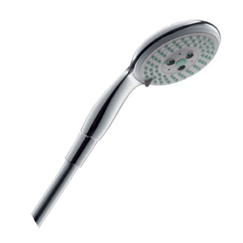 Hansgrohe Handbrause Raindance E 100 Air 3jet, chrom, Brausenkopf 11 cm, Ecosmart 28553000