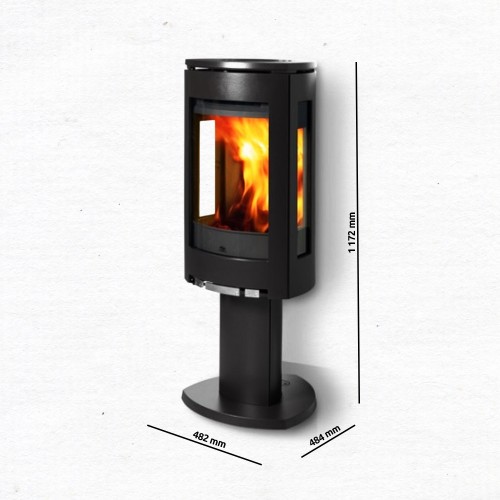 Jotul F 373 CB Kaminofen, Schwaze Emaille, 30036896