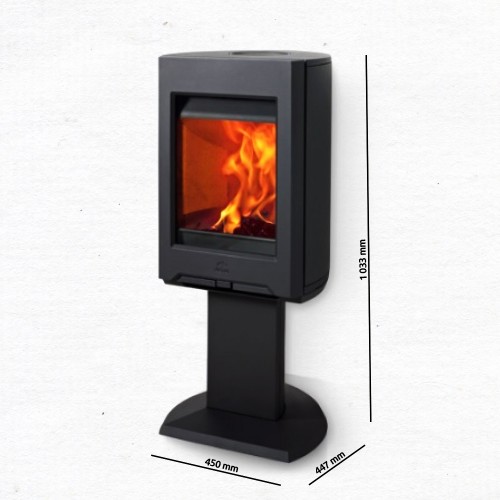 Jotul F 166 CB Kaminofen, Schwarzer Lack, 30044528