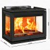 Jotul I 520 CB FL Kamineinsatz vorne und links, Schwarzer Lack 30044744