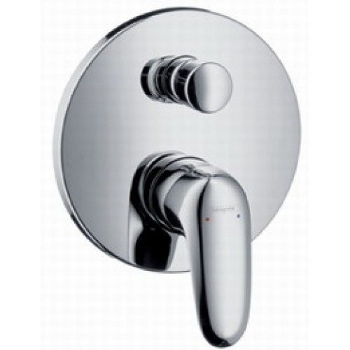 Hansgrohe Metris E - Einhebel-Wannenmischer Unterputz mit integr. Sicherungskom. 31476000