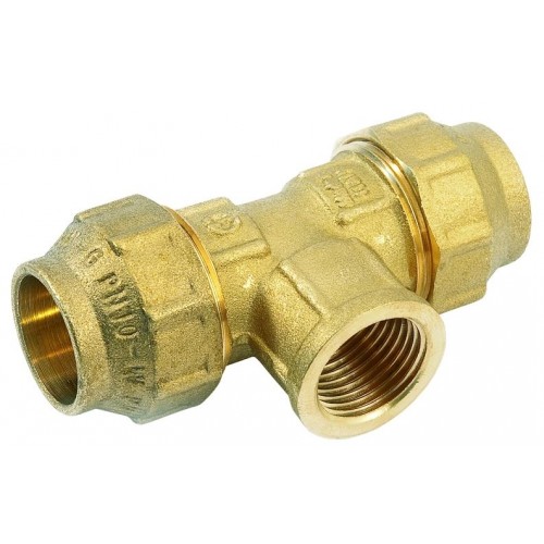 GEBO BTI T-Stück mit Innengewinde, 32 mm × 1" × 32 mm 3150432