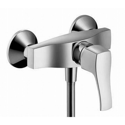 Hansgrohe METRIS C Einhebel-Brausebatterie für Wandmontage DN15, Chrom 31672000