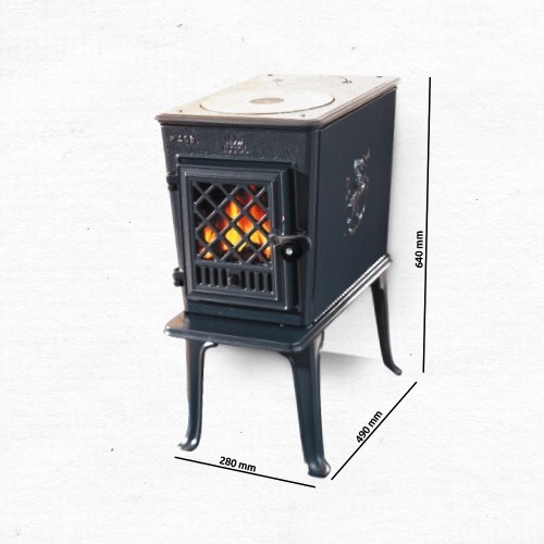 Jotul F 602 N GD Kaminofen, Schwarzer Lack 320100