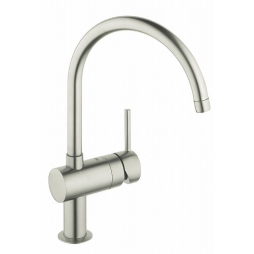 GROHE Minta Spültisch Küchen Armatur supersteel. 32917DC0 GROHE Minta Spültisch Küchen Armatur supersteel. 32917DC0