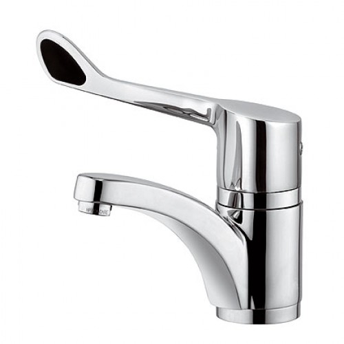 KLUDI Medi Care Waschtisch-Einhebelmischer mit Klinic-Armhebel chrom 341130534