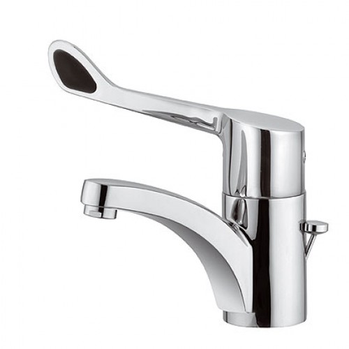 KLUDI Medi Care Waschtisch-Einhebelmischer mit Klinic-Amrhebel chrom 341150534