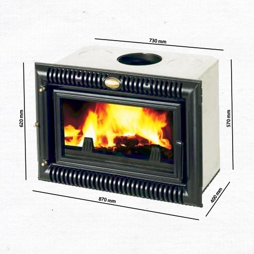 Jotul C 33 Kassetteneinsatz, Blauschwarze Emaille, 341186 Jotul C 33 Kassetteneinsatz, Blauschwarze Emaille, 341186