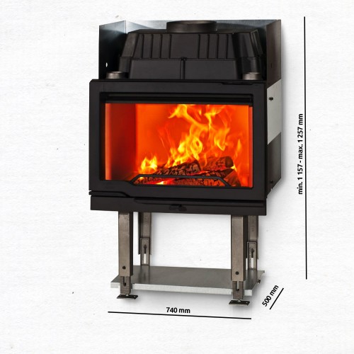 Jotul I 570 Kamineinsatz, Schwarzer Lack 341314