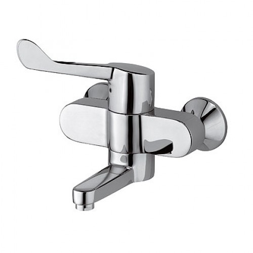 KLUDI Medi Care Wand-Einhebel-Waschtischmischer mit Klinic-Armhebel 349220524