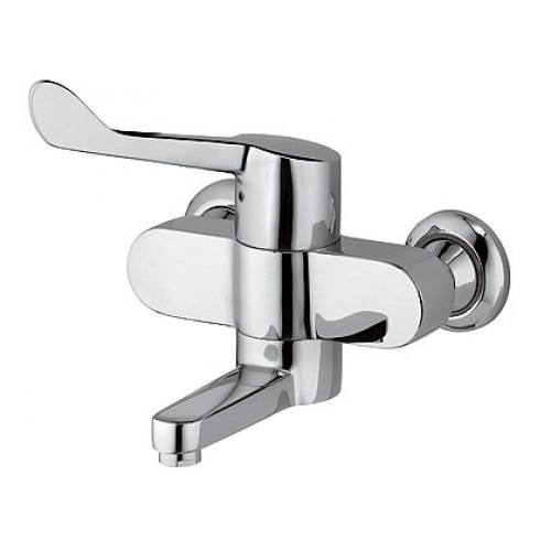 KLUDI Medi Care Wand-Einhebel-Waschtischmischer mit Klinic-Armhebel 349230524