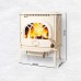 Jotul F 3 CB Kaminofen, Elfenbein Emaille 350331