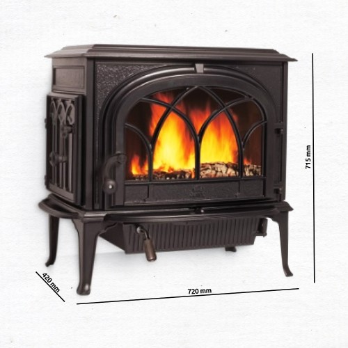Jotul F 500 CB Kaminofen, Schwarzer Lack 350420 Jotul F 500 CB Kaminofen, Schwarzer Lack 350420