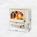 Jotul F 400 CB Kaminofen, Ivory Emaille 360760