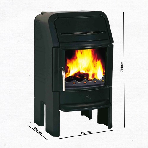 Jotul F 220 CB Kaminofen, Schwarzer Lack, 350795