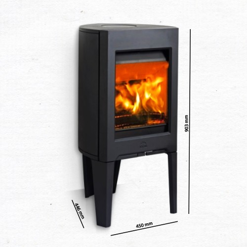 Jotul F 162 CB Kaminofen, Schwarzer Lack 351223