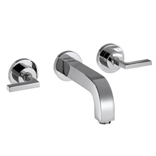 Hansgrohe Axor Citterio 3-Loch Wandarmatur chrom 39147000