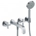 Hansgrohe Axor Citterio 3-Loch Wandarmatur mit Kreuzgriffen chrom 39447000