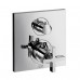 Hansgrohe Axor Citterio Thermostatbatterie mit Ab-/Umstellventil mit Kreuzgriff 39725000