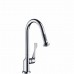 Hansgrohe Axor Citterio Einhebel Küchenarmatur mit Ausziehbrause edelstahl optik 39835800