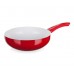 BANQUET Wok Pfanne 24X8cm Red Culinaria 40HTWKCE0224RE-A