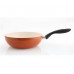 BANQUET Wok Pfanne 28 cm orange Ceramia Natura Arancia 40JC28WCCOR