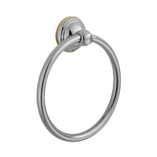 Hansgrohe Axor Carlton Handtuchring chrom/gold optik 41421090
