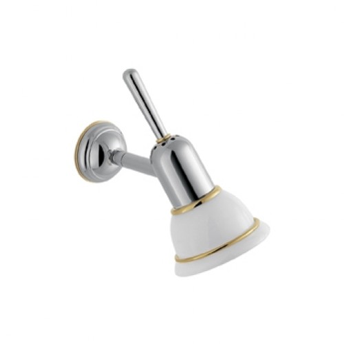 Hansgrohe Axor Carlton Wandlampe chrom/gold optik 41456090 Hansgrohe Axor Carlton Wandlampe chrom/gold optik 41456090