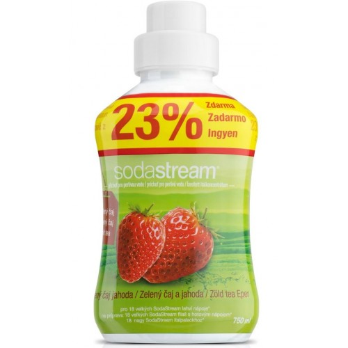 SODASTREAM Sirup 750 ml Grüne Tee mit Erdbeere SODASTREAM Sirup 750 ml Grüne Tee mit Erdbeere