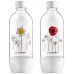 SODASTREAM Mehrwegflasche JET 2 x 1 l BLUMEN IM WINTER